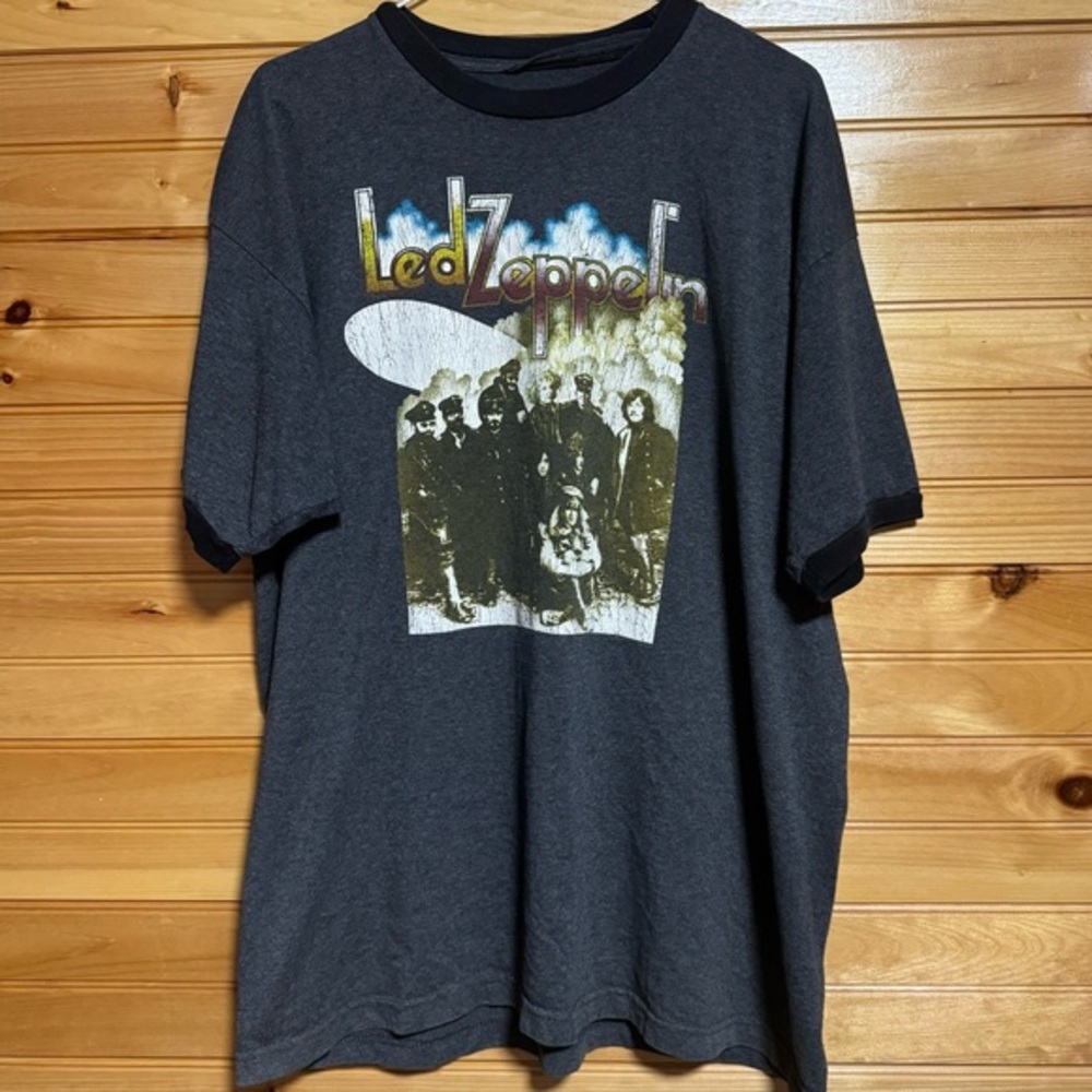 Led Zeppelin BaySide Vintage Grey Tee No Tag